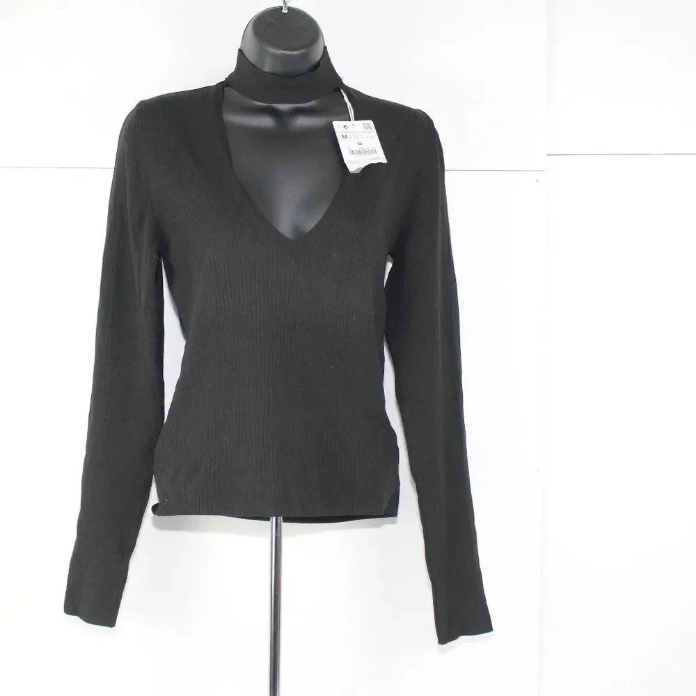 ZARA knit ladies blouse size M